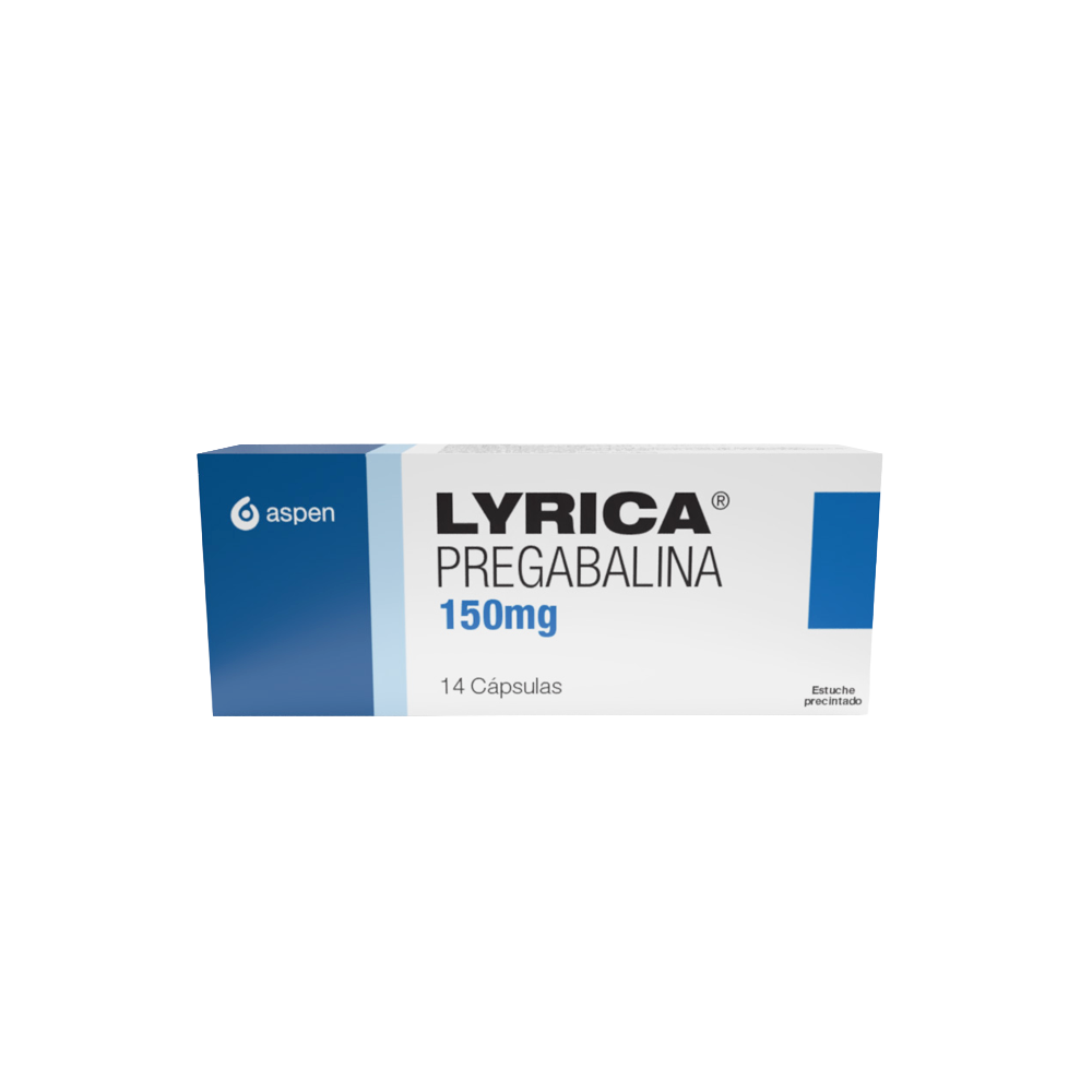 LYRICA (RG) CAPSULAS 150 MG CAJA X 14 UNDS