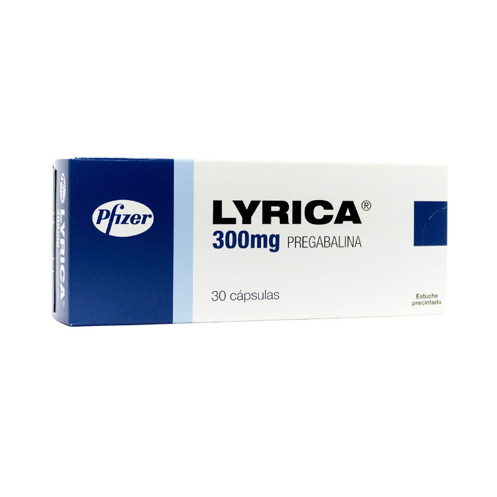 LYRICA (RG) CAPSULAS 300 MG CAJA X 30 UNDS