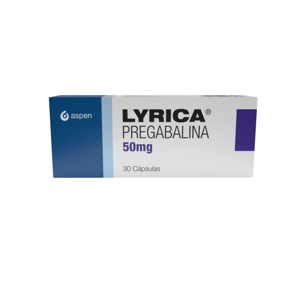 LYRICA (RG) CAPSULAS 50 MG CAJA X 30 UNDS
