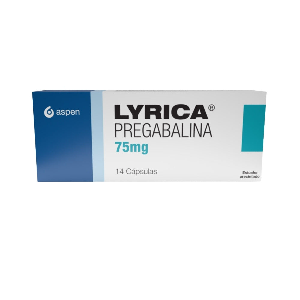 LYRICA (RG) CAPSULAS 75 MG CAJA X 14 UNDS