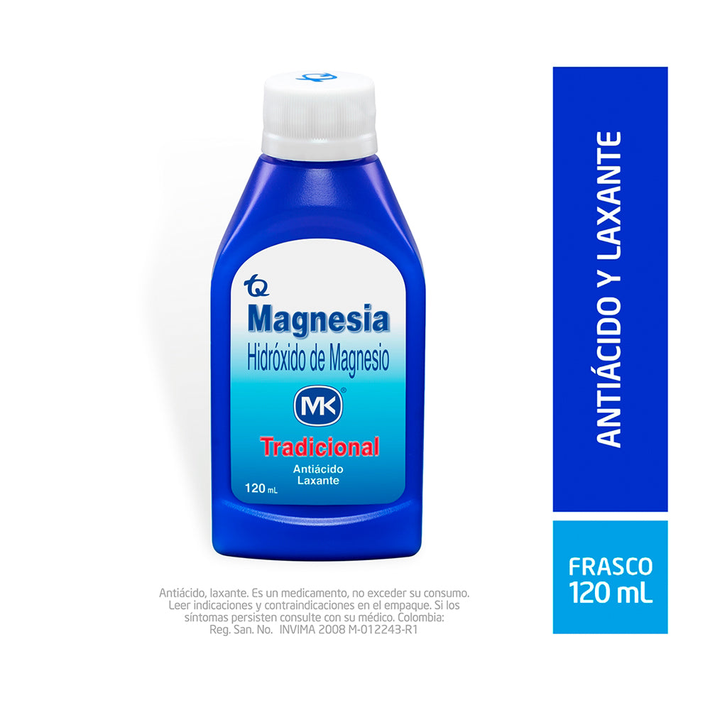 MAGNESIA MK SUSPENSION FRASCO 120 ML