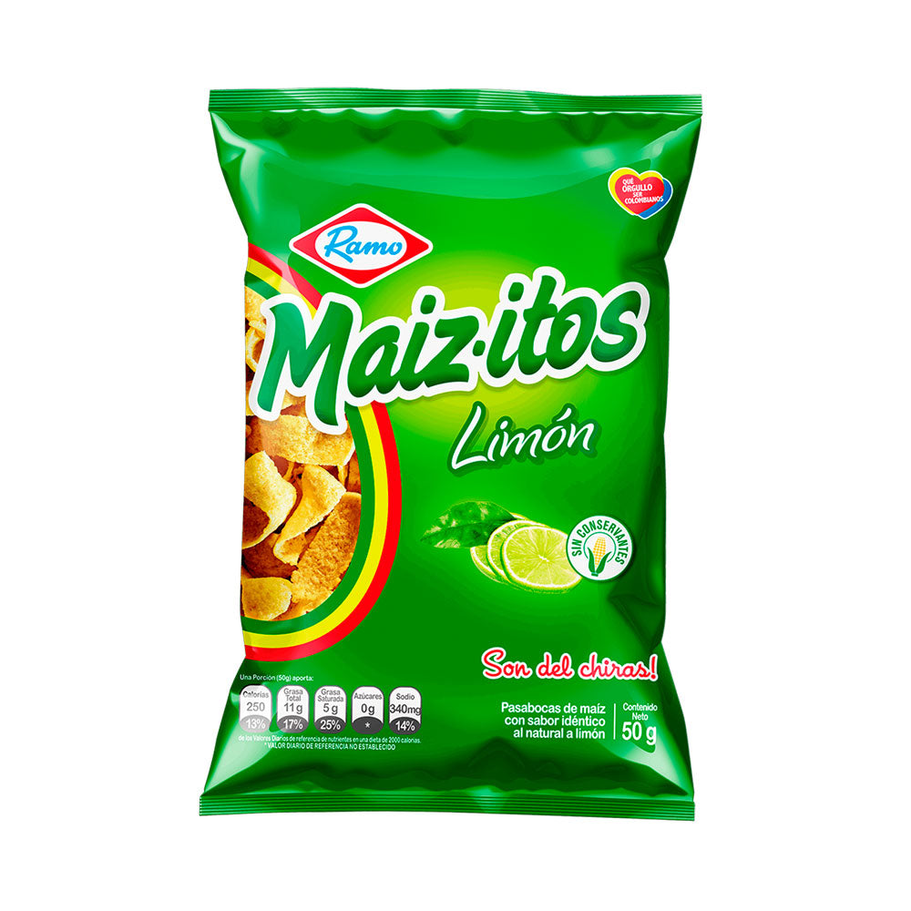 MAIZITOS RAMO LIMON BOLSA 45 G