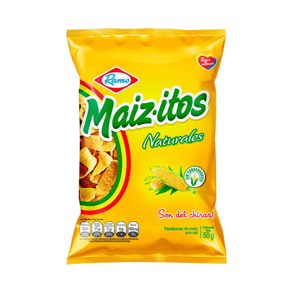 MAIZITOS RAMO NATURAL BOLSA 45 G