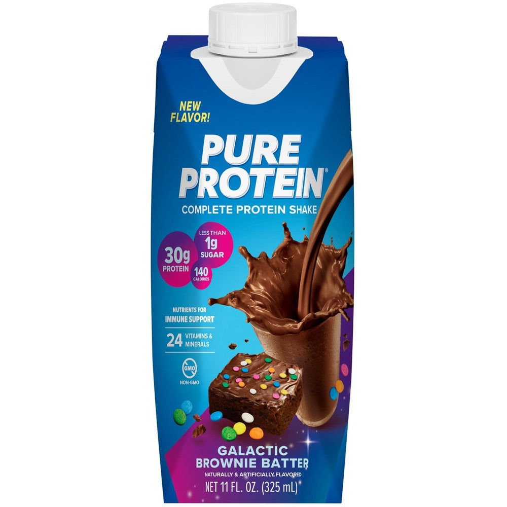 MALTEADA PURE PROTEIN GALACTIC BROWNIE TETRAPACK 325 ML