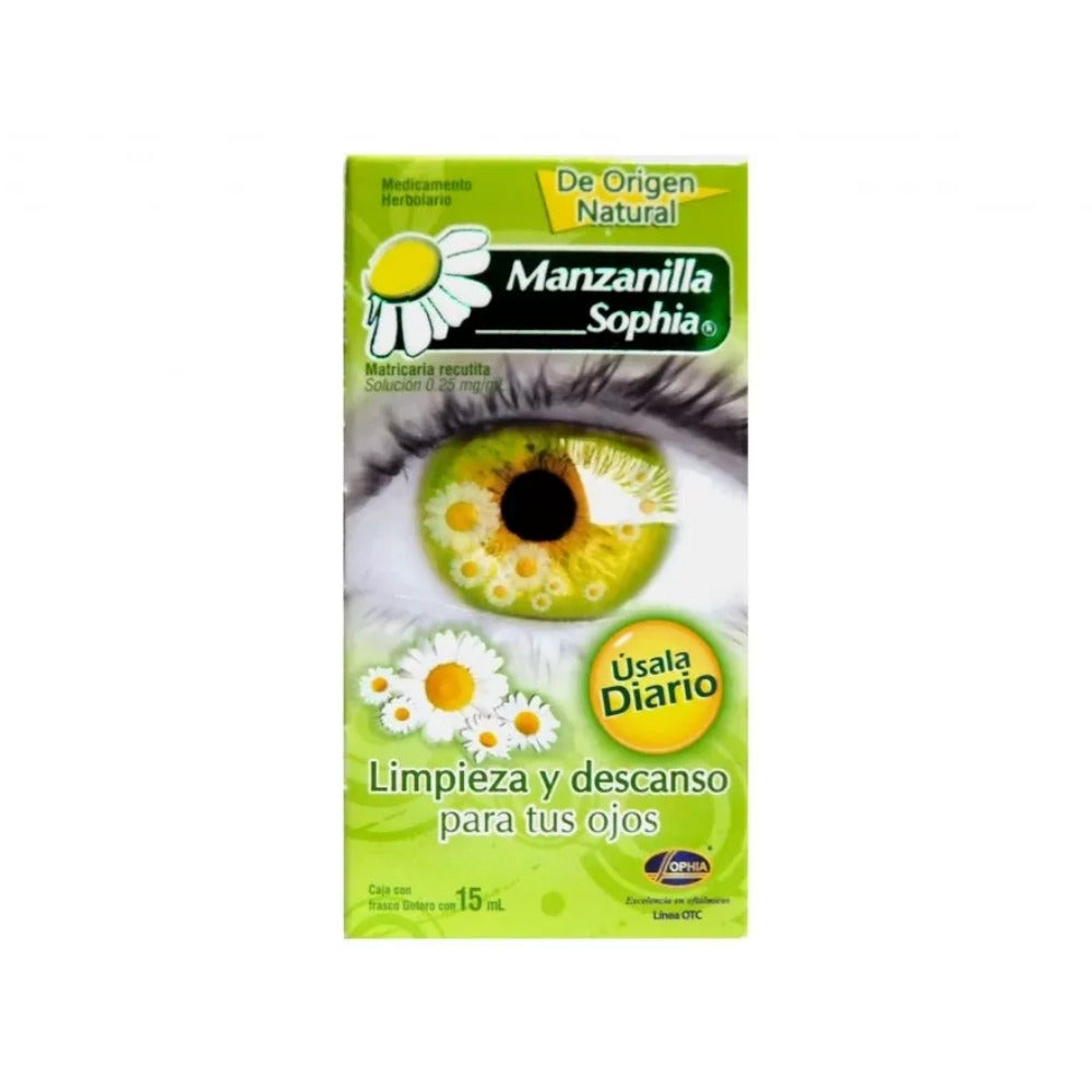 MANZANILLA GOTAS OFTALMICAS CAJA 15 ML