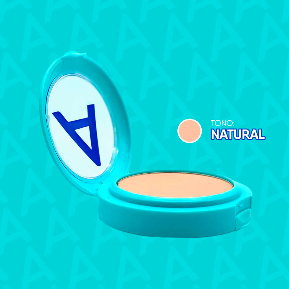  MAQUILLAJE POLVO ASEPXIA TONO NATURAL CAJA 10 G