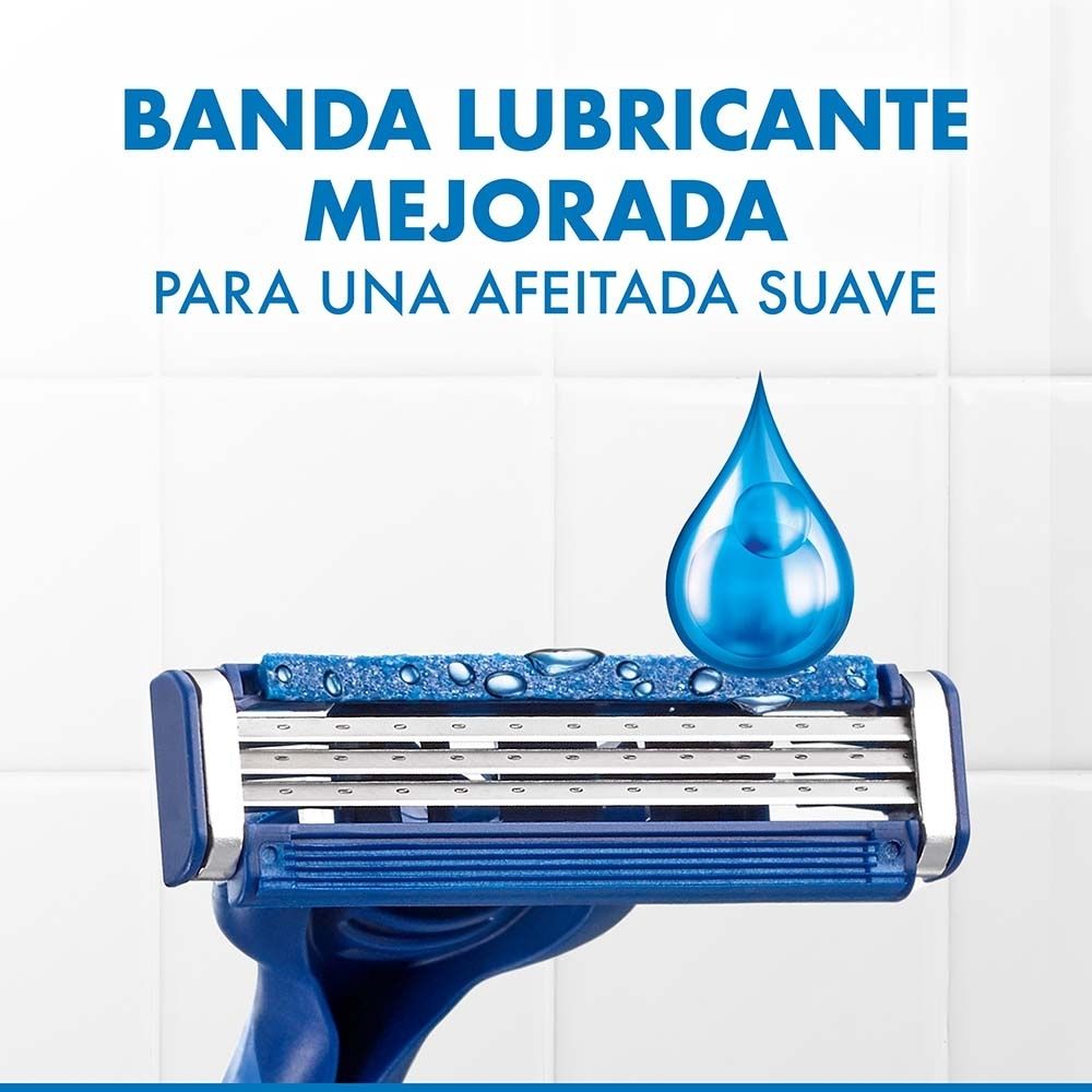 MAQUINA DE AFEITAR GILLETTE 3 COMFORTGEL X 6 UNDS
