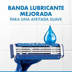 MAQUINA DE AFEITAR GILLETTE 3 COMFORTGEL X 6 UNDS