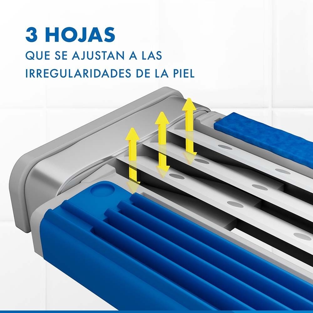 MAQUINA DE AFEITAR GILLETTE 3 COMFORTGEL X 6 UNDS