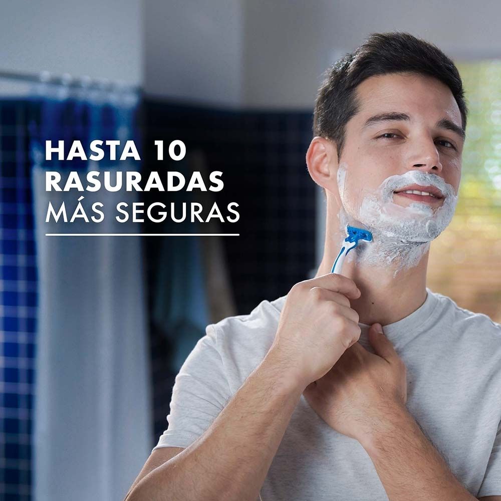 MAQUINA DE AFEITAR GILLETTE DERMA PROTECCION ESTUCHE X 2 UNDS