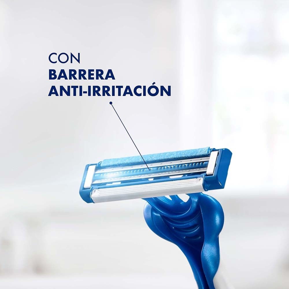 MAQUINA DE AFEITAR GILLETTE DERMA PROTECCION ESTUCHE X 2 UNDS