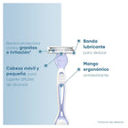 MAQUINA DE AFEITAR GILLETTE VENUS INTIMA X 1 UND