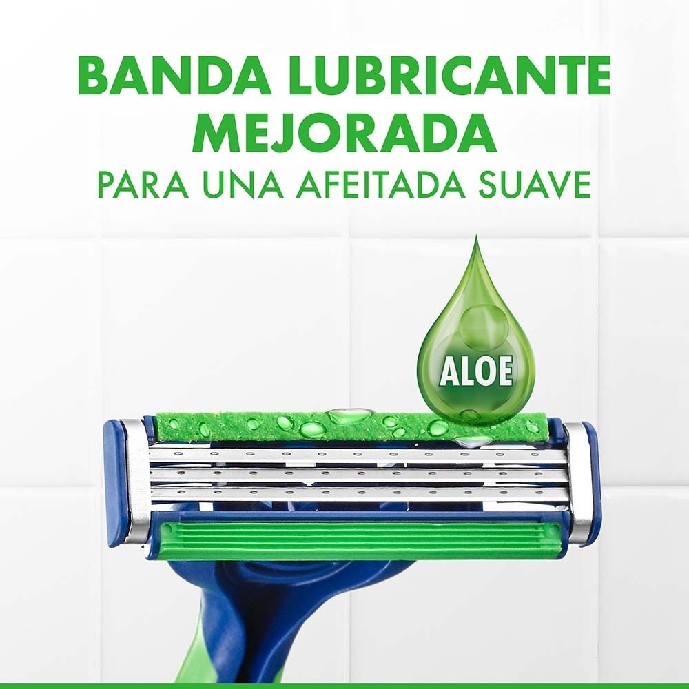 MAQUINA DE AFEITAR PRESTOBARBA3 SENSECARE BOLSA X 2 UNDS