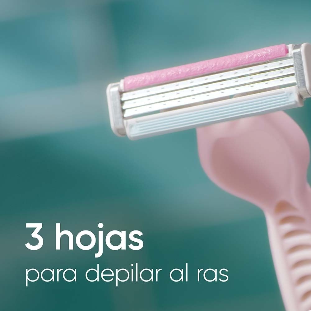 MAQUINA DE AFEITAR VENUS DESECHABLE SYMPLY PINK X 2 UNDS