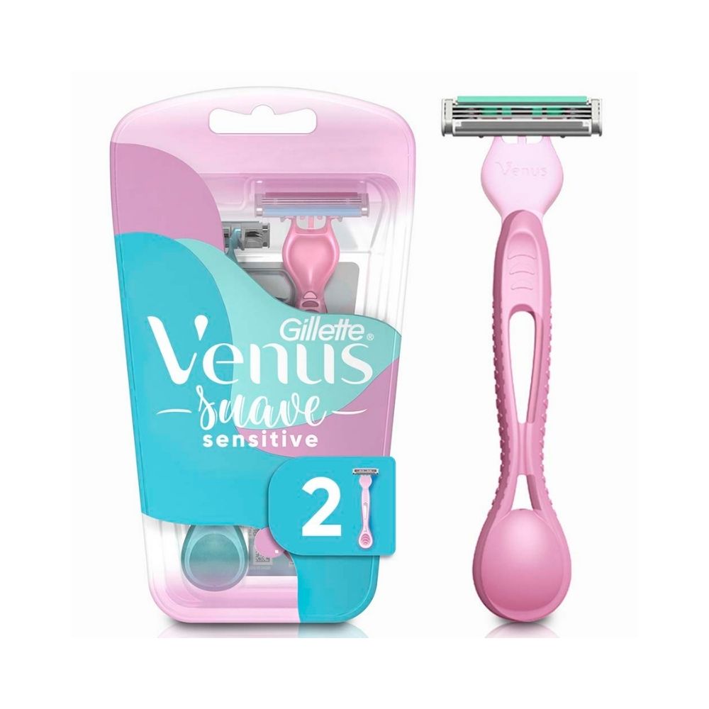 MAQUINA DE AFEITAR VENUS SIMPLY 3 SENSITIVE X 2 UNDS