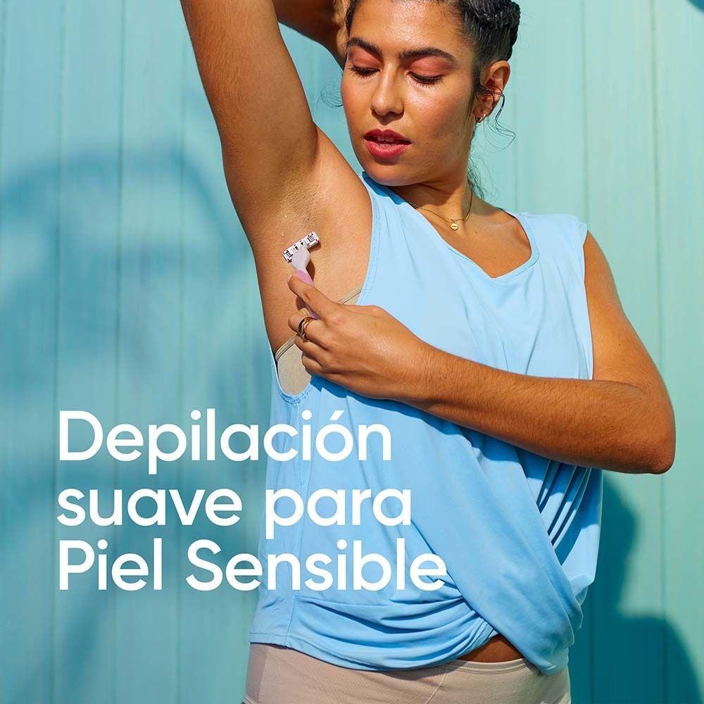 MAQUINA DE AFEITAR VENUS SIMPLY 3 SENSITIVE++++ X 4 UNDS