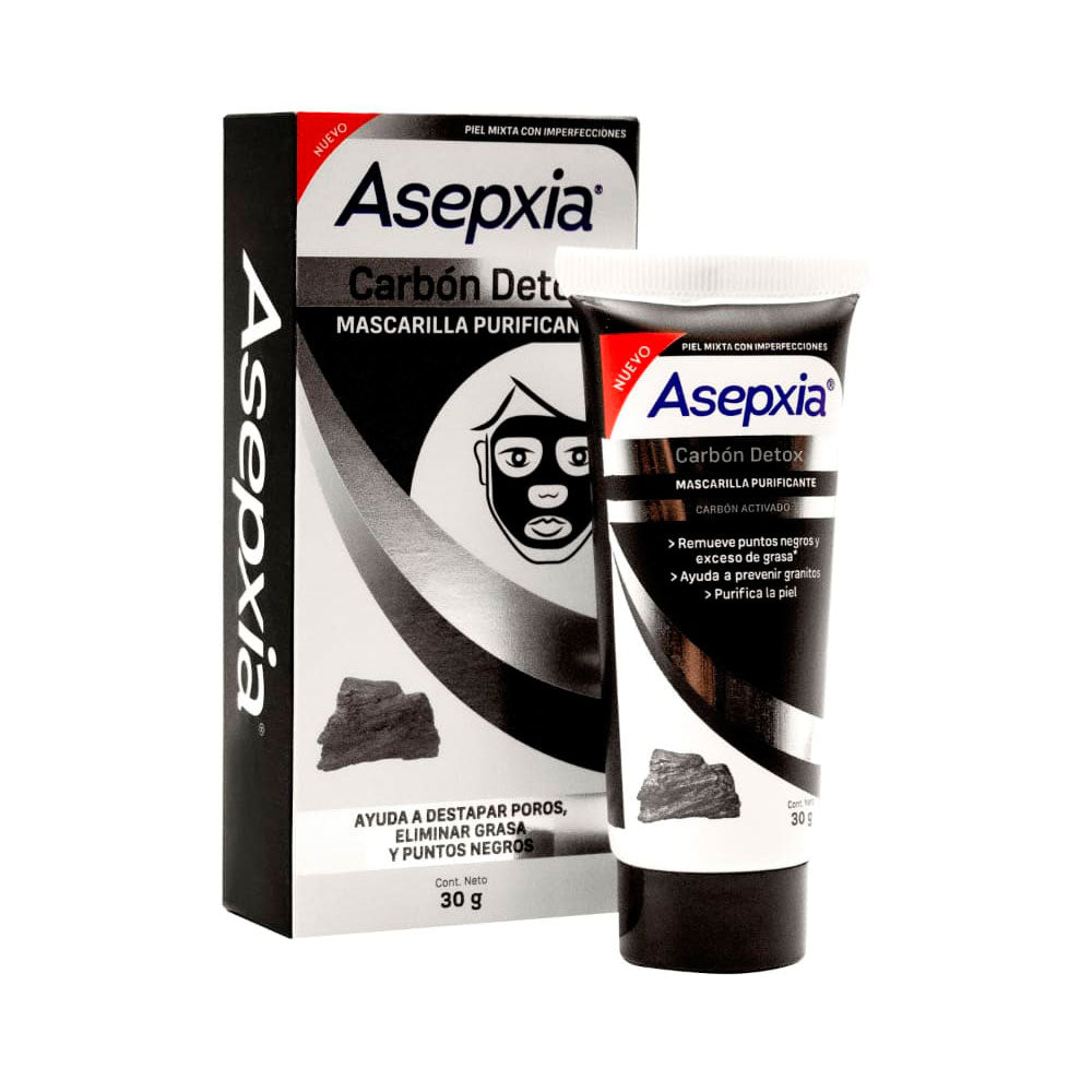 MASCARILLA ASEPXIA CARBON 30 G