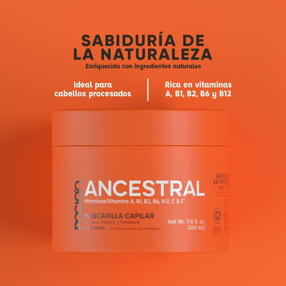 MASCARILLA CAPILAR ANCESTRAL LA POCION POTE 350 ML