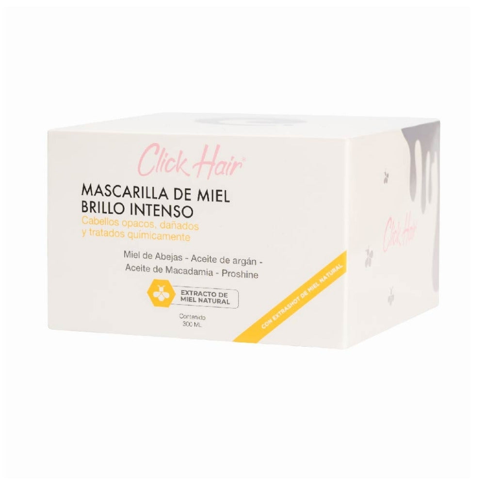 MASCARILLA CAPILAR DE MIEL CLICK HAIR POTE 300 ML