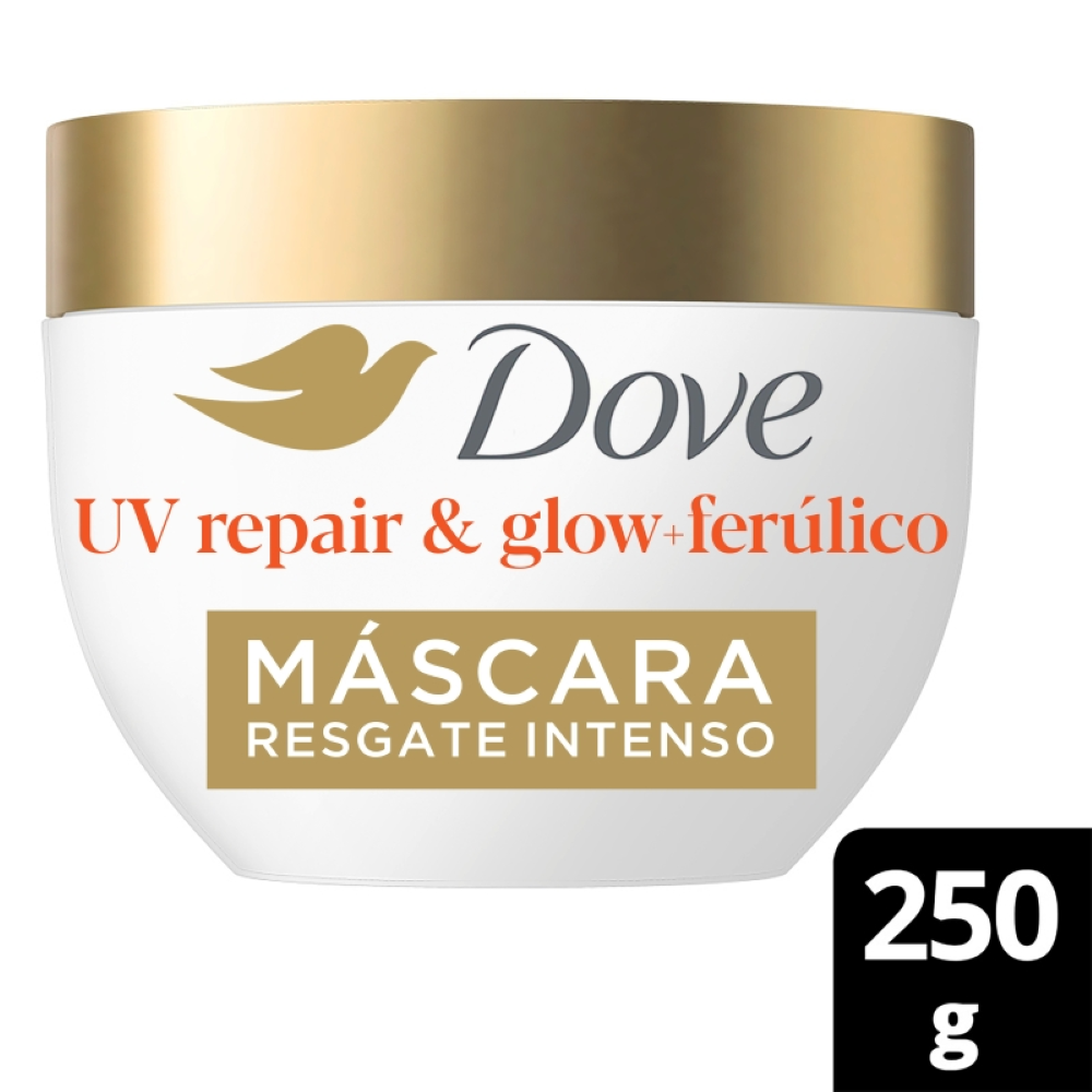 MASCARILLA CAPILAR DOVE UV REPAIR & GLOW POTE 250 G