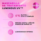MASCARILLA CAPILAR SEDAL LUMINOSO UV POTE 300 G