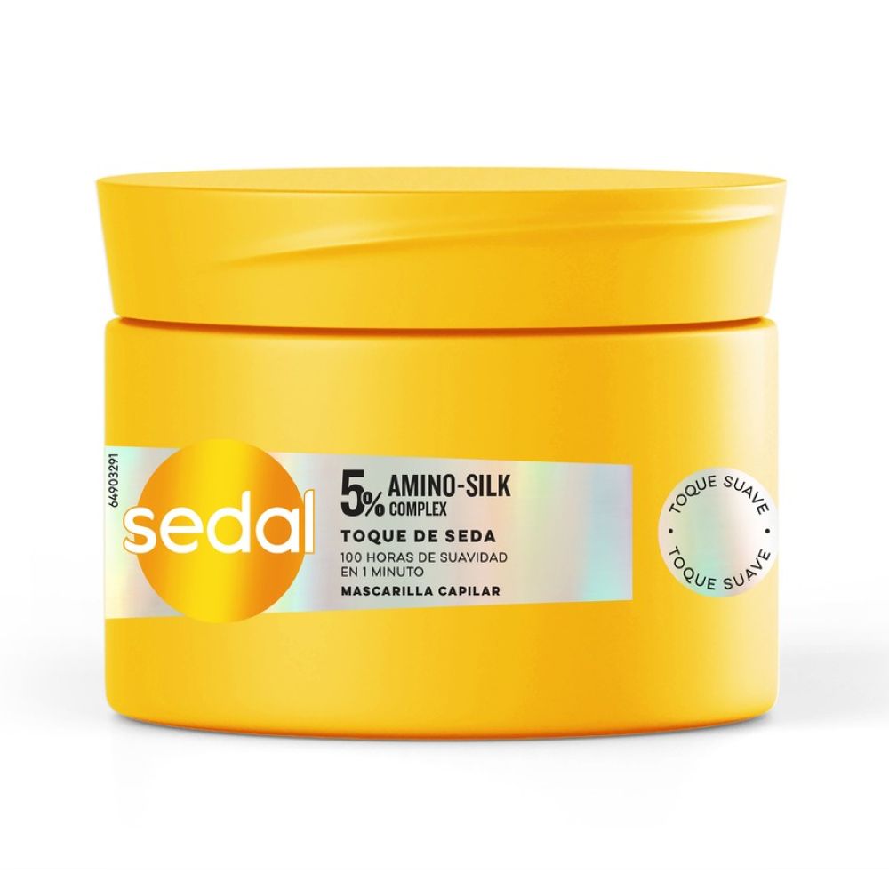 MASCARILLA CAPILAR SEDAL TOQUE DE SEDA POTE 300 G
