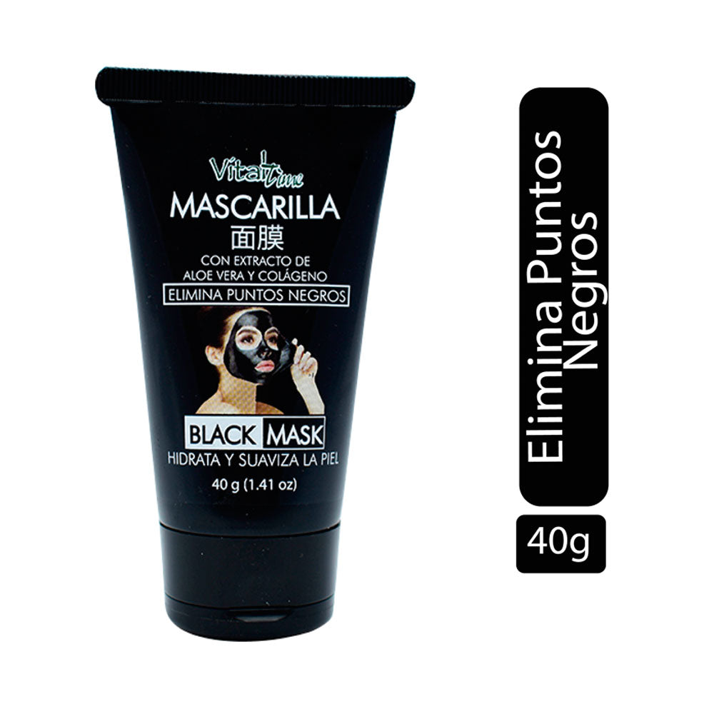 MASCARILLA FACIAL NEGRA COSMENALES TUBO 40 G