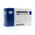 MEDROL TABLETAS 4 MG CAJA X 30 UNDS