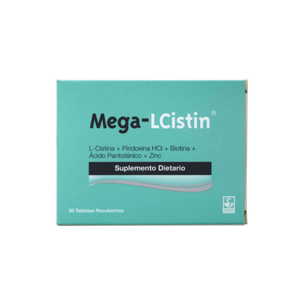 MEGA LCISTIN TABLETAS RECUBIERTAS CAJA X 30 UNDS