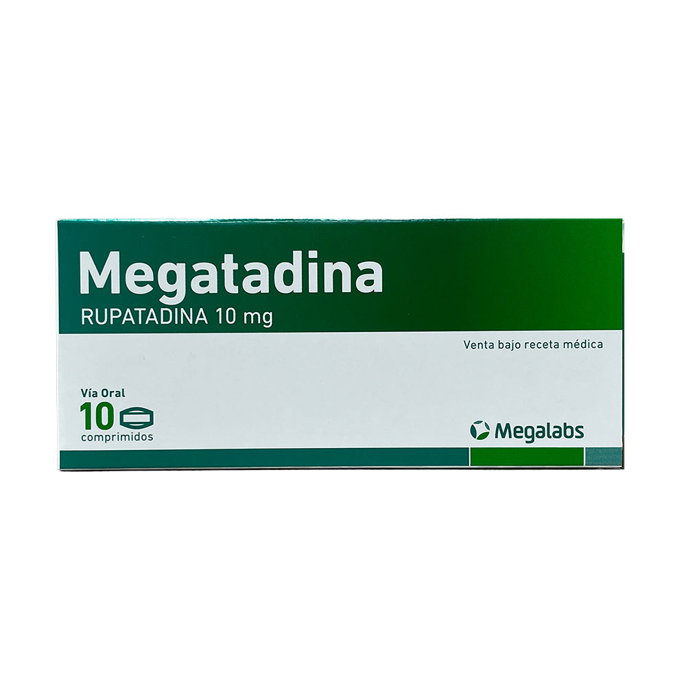 MEGATADINA TABLETAS 10 MG CAJA X 10 UNDS
