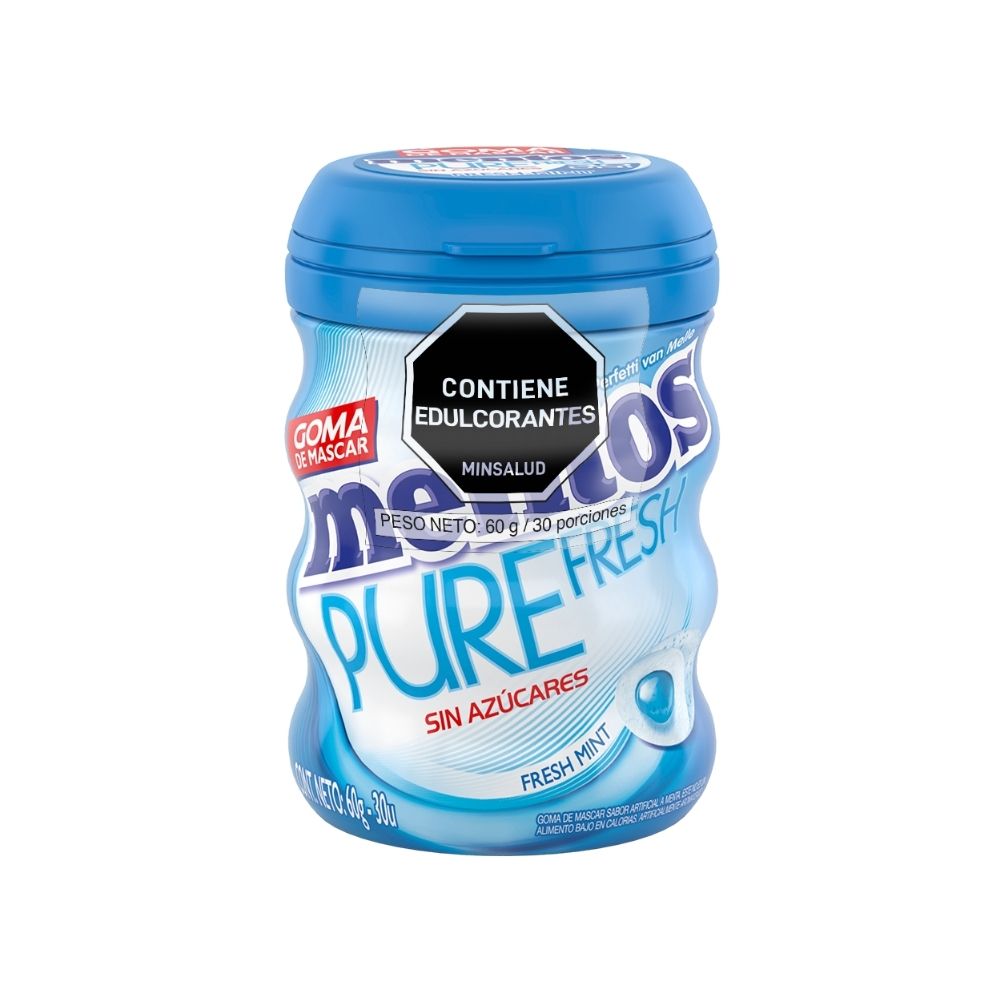 MENTOS SIN AZUCAR MENTA FRASCO 56 G