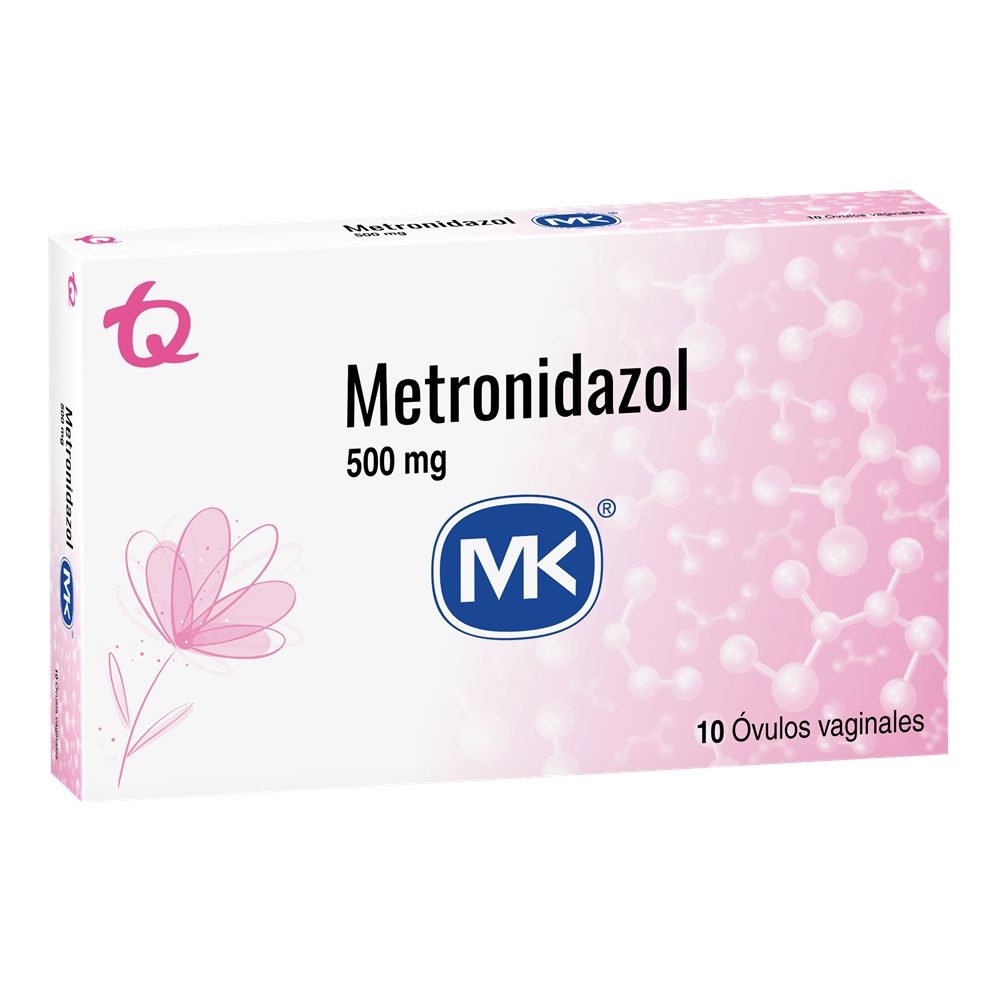 METRONIDAZOL MK OVULOS 500 MG CAJA X 10 UNDS