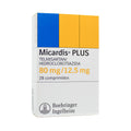 MICARDIS PLUS (RG) COMPRIMIDOS 80/12.5 MG CAJA X 28 UNDS