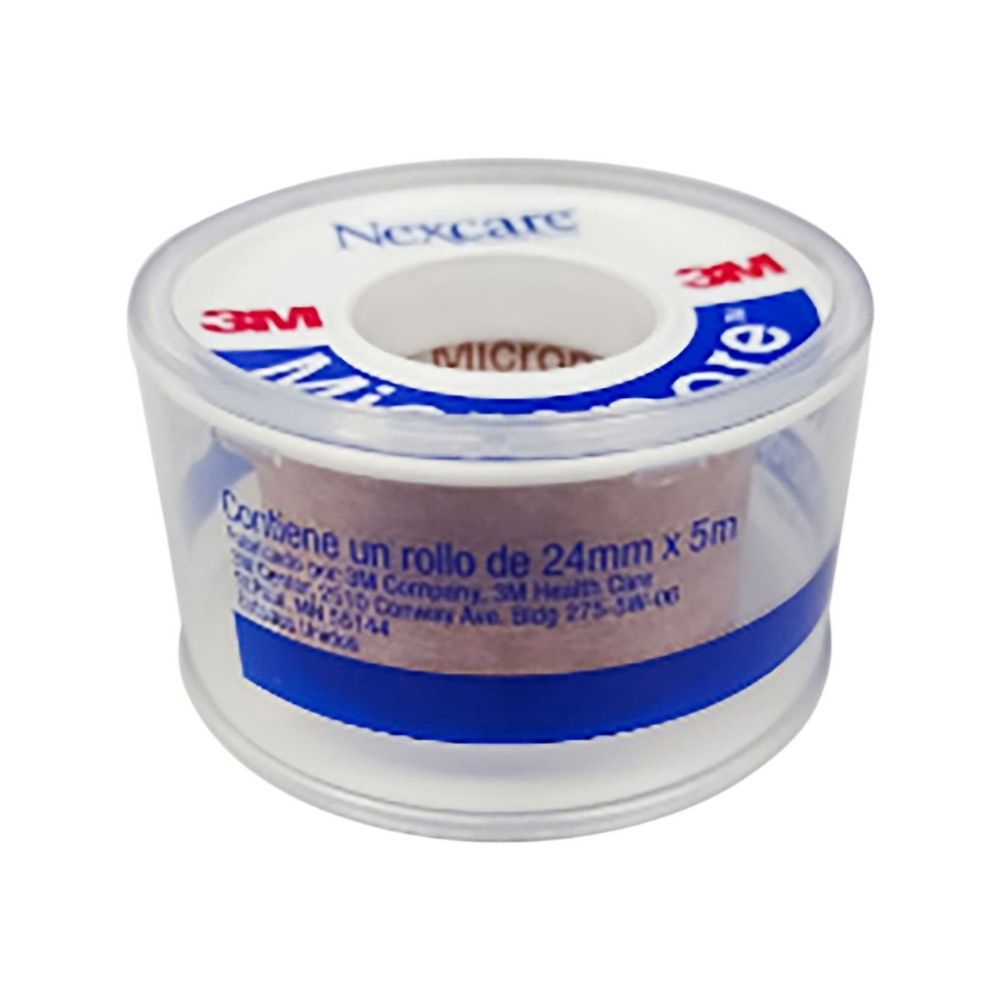 MICROPORE 3M 24X5MM CAJA PAGUE 4 LLEVE 5