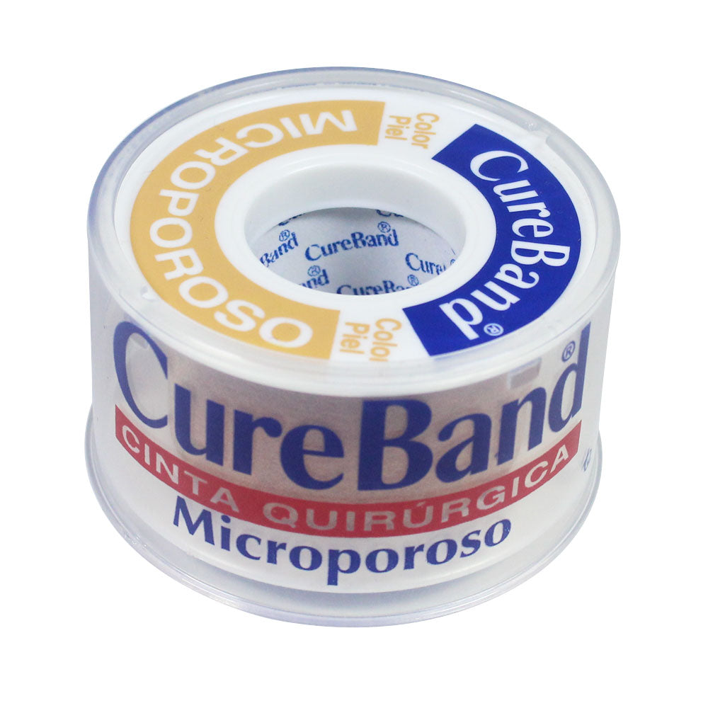 MICROPORE CUREBAND PIEL CTE 1 X 5 YARDAS