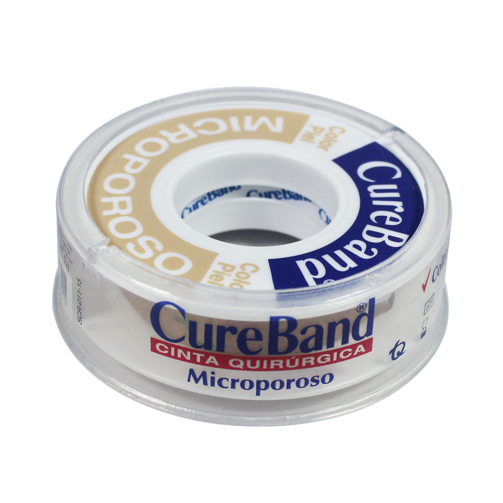 MICROPORE CUREBAND PIEL CTE 1/2 5 YARDAS