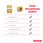 MICROPORE LEUKOPOR PIEL 2" CINTA ADHESIVA CARRETE 10 YARDAS