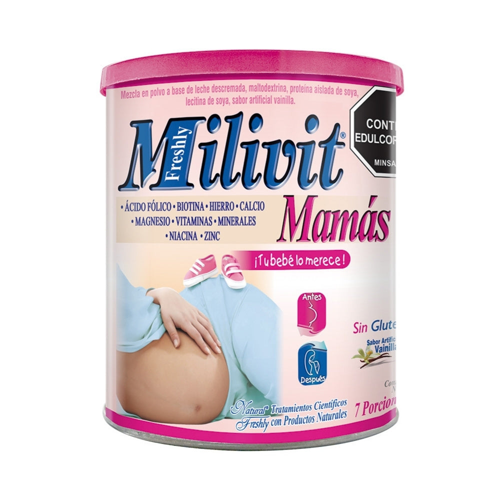 MILIVIT MAMAS POLVO VAINILLA LATA 400 G