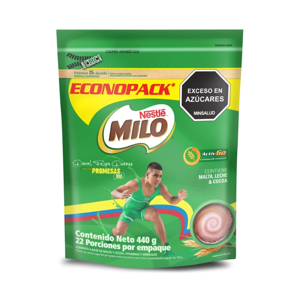 MILO ACTIV-GO DOY PACK BOLSA 440 G