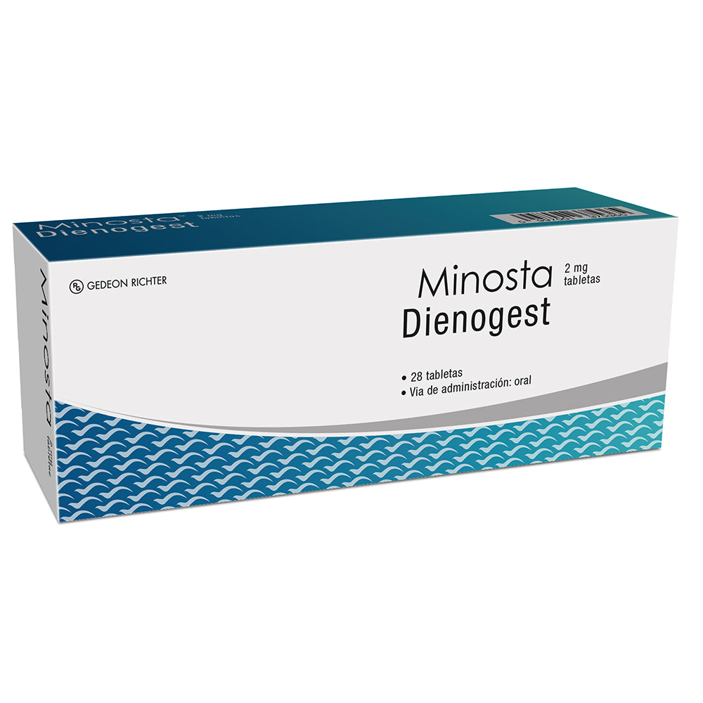 MINOSTA TABLETAS 2 MG CAJA X 28 UNDS