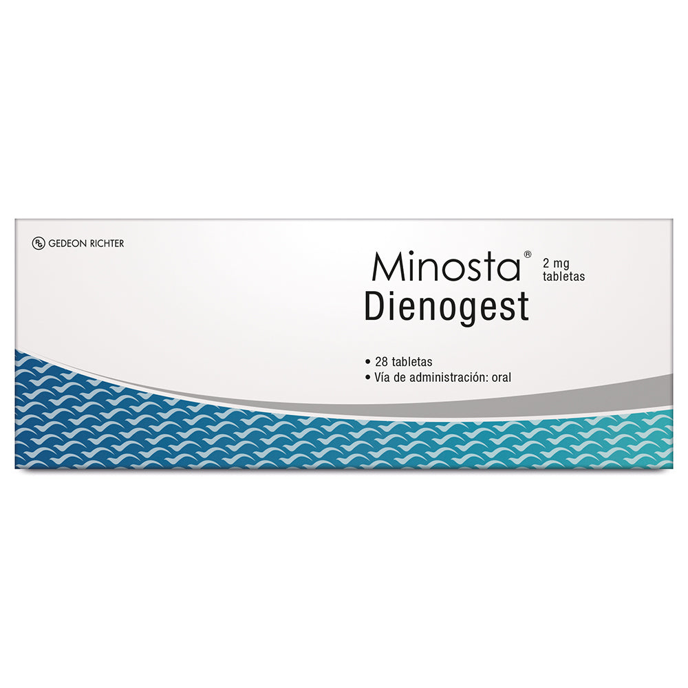 MINOSTA TABLETAS 2 MG CAJA X 28 UNDS