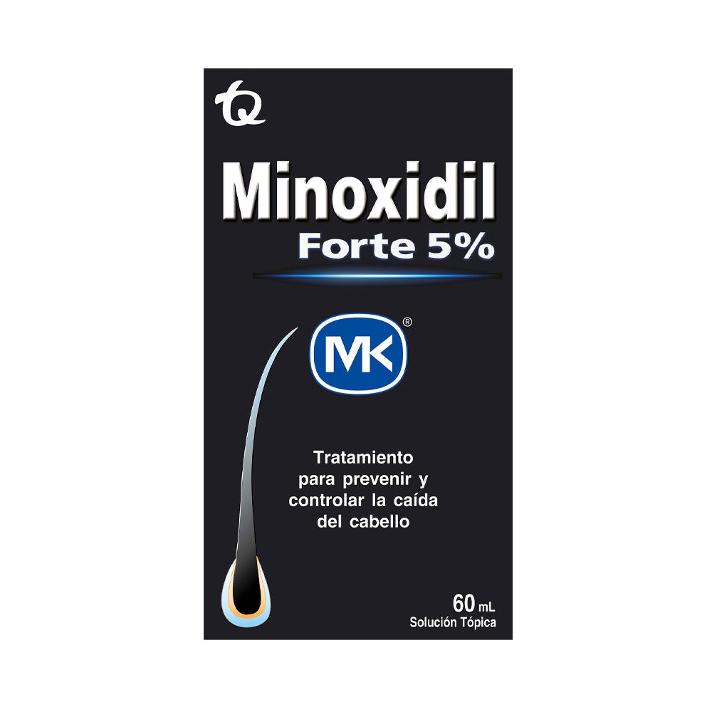MINOXIDIL FORTE LOCION 5% CAJA 60 ML