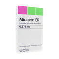 MIRAPEX ER (RG) COMPRIMIDOS 0.375 MG CAJA X 10 UNDS
