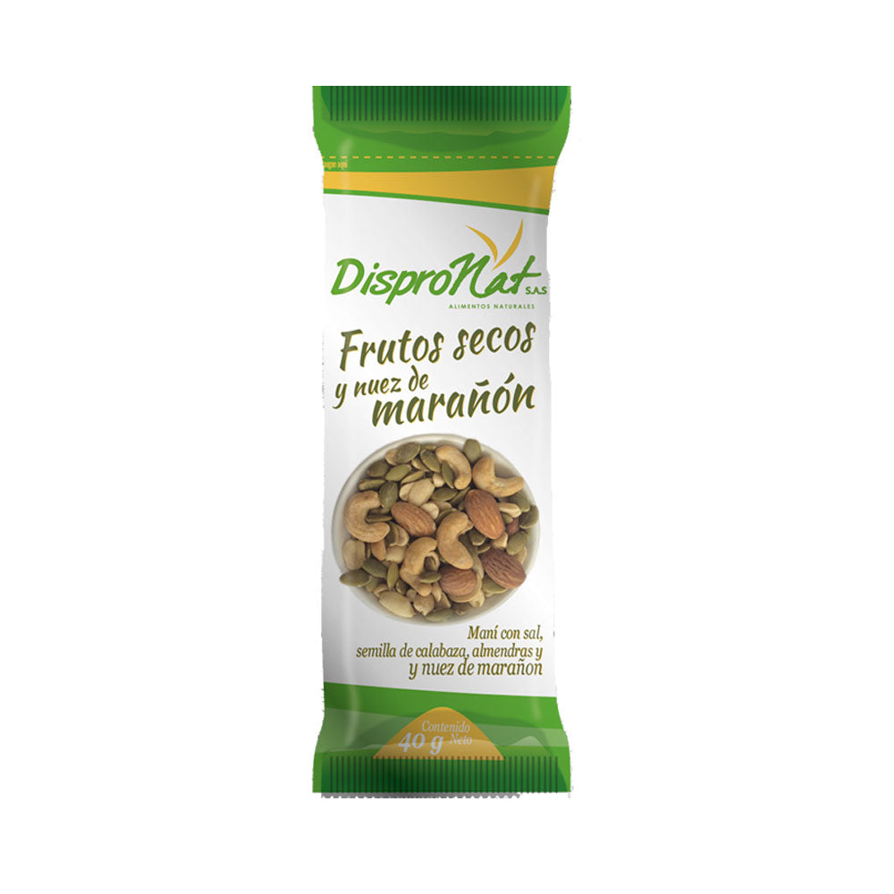 MIX FRUTOS SECOS DISPRONAT MARAÑON BOLSA 40 G