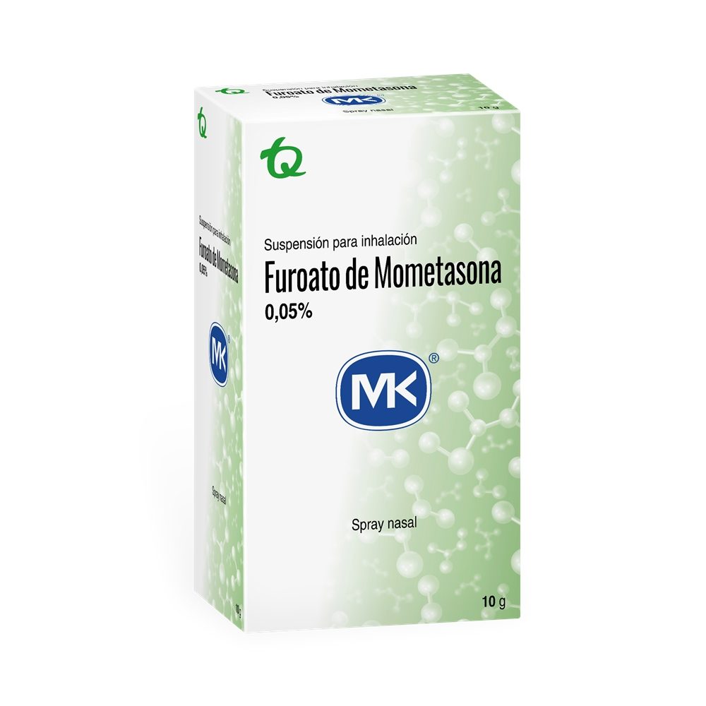 MOMETASONA MK SPRAY NASAL 0.05 % CAJA 10 G