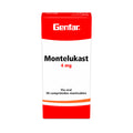 MONTELUKAST GENFAR TABLETAS 4 MG CAJA X 30 UNDS