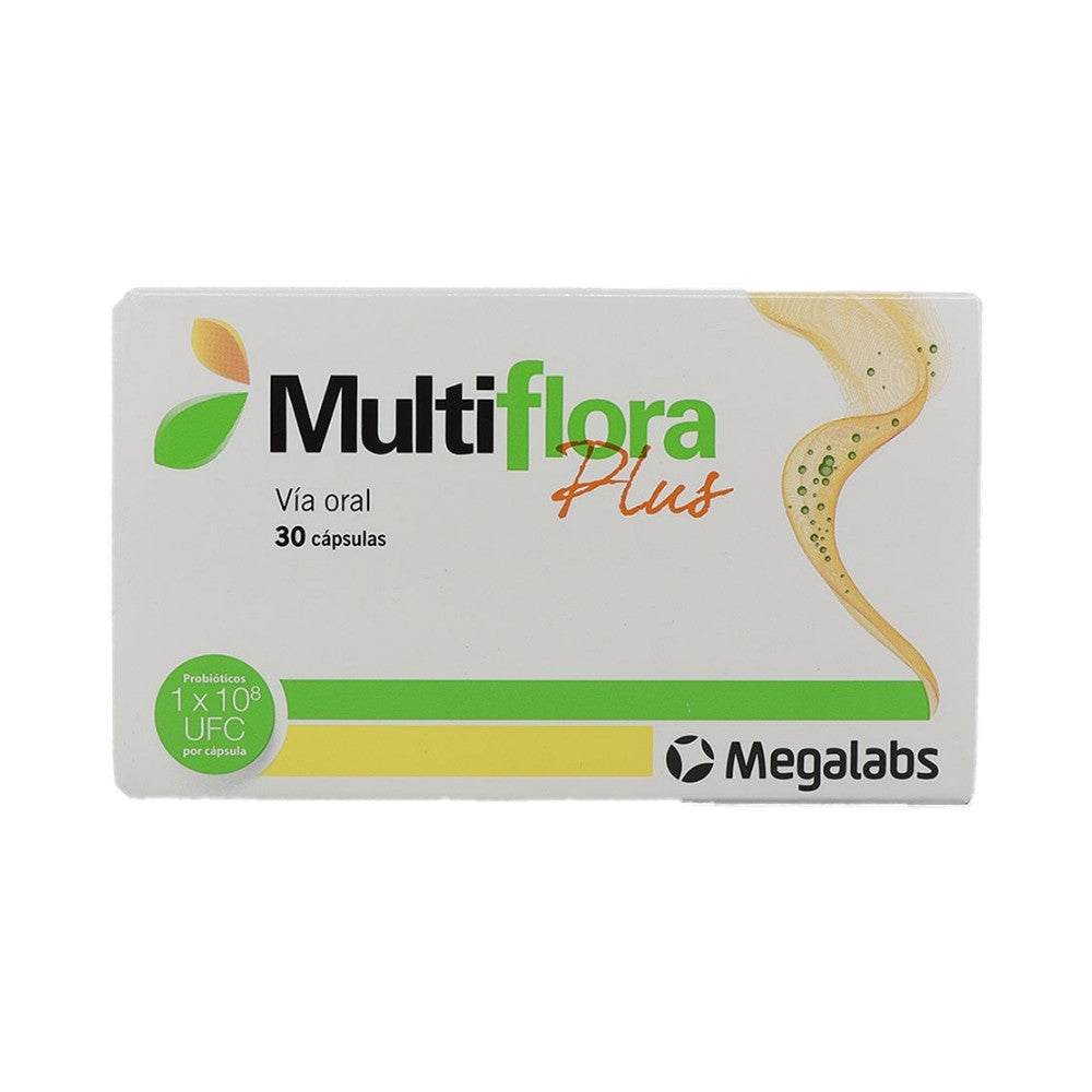MULTIFLORA PLUS CAPSULAS CAJA X 30 UNDS