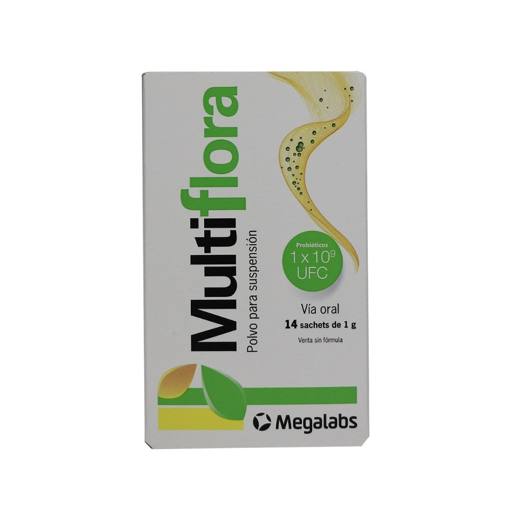 MULTIFLORA SOBRES CAJA X 14 UNDS