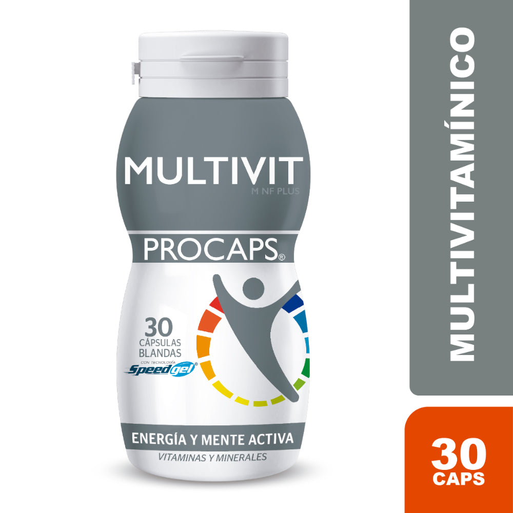 MULTIVIT M NF PLUS CAPSULAS BLANDAS FRASCO X 30 UNDS