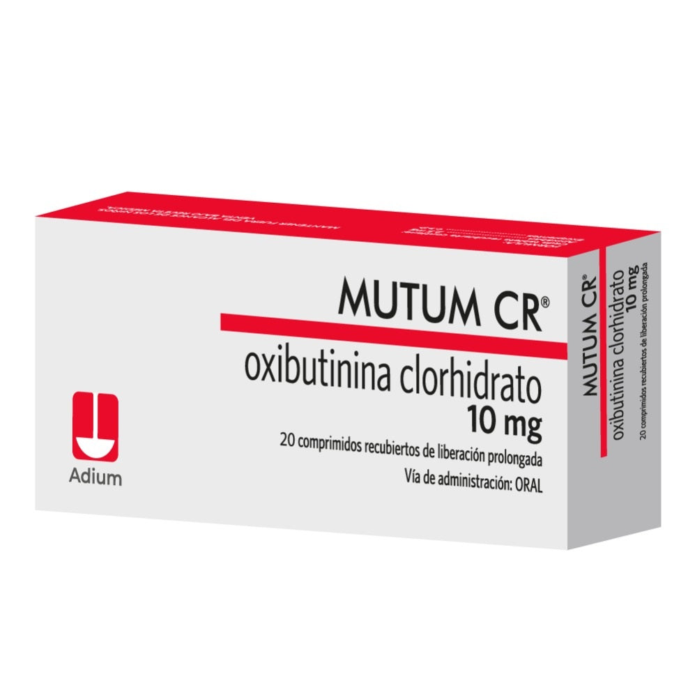MUTUM CR COMPRIMIDOS 10 MG CAJA X 20 UNDS